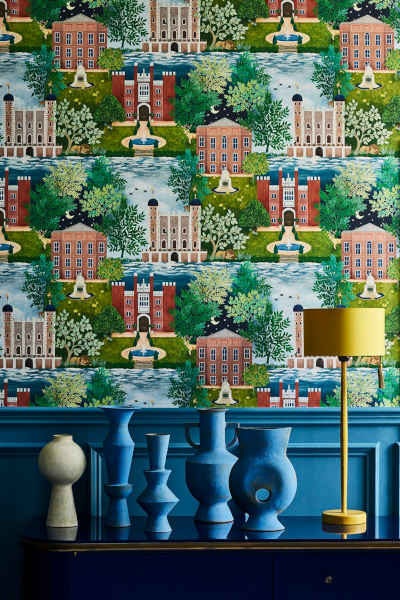 Tapeta Cole & Son Hampton Court Palace Tales 118-1001 – luksusowa tapeta klasyczna Warszawa Tapeta Cole & Son Hampton Court Palace Tales 118-1001 – luksusowa tapeta klasyczna, Studio Tapet Warszawa