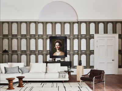 Tapeta Cole & Son Hampton Court Palace Verrio Mirrors 118-3005 – tapeta z lustrami Warszawa Tapeta Cole & Son Hampton Court Palace Verrio Mirrors 118-3005 – tapeta z motywem luster, sklep Warszawa