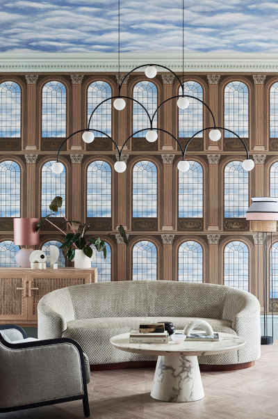 Tapeta Cole & Son Hampton Court Verrio Sky z Fresco Sky – ekskluzywna tapeta klasyczna Warszawa Tapeta Cole & Son Hampton Court Palace Verrio Sky z Fresco Sky – ekskluzywna tapeta klasyczna do salonu