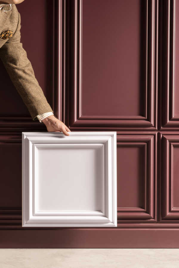 Orac Decor NewClassics 1232 bordeaux – sztukateria w głębokiej kolorystyce Warszawa Orac Decor NewClassics wzór 1232 w kolorze bordeaux – malowana sztukateria dekoracyjna, Warszawa